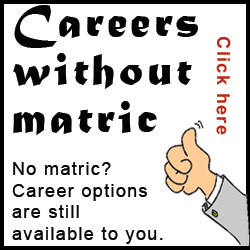 Careers without matric